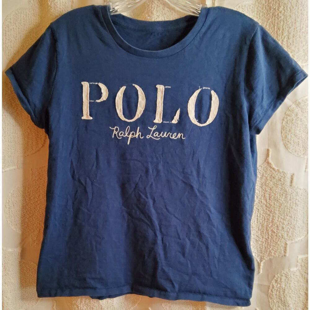 #333 Excellent Pre-Loved Men's Polo Vintage Embroidery T-Shirt Size S